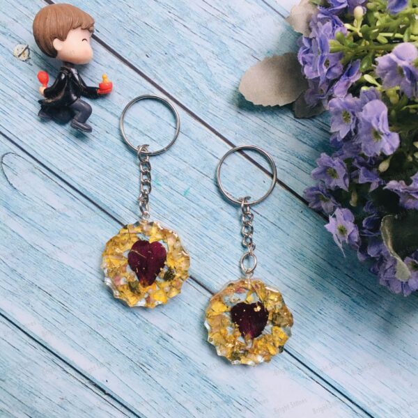 Floral Keychain Set