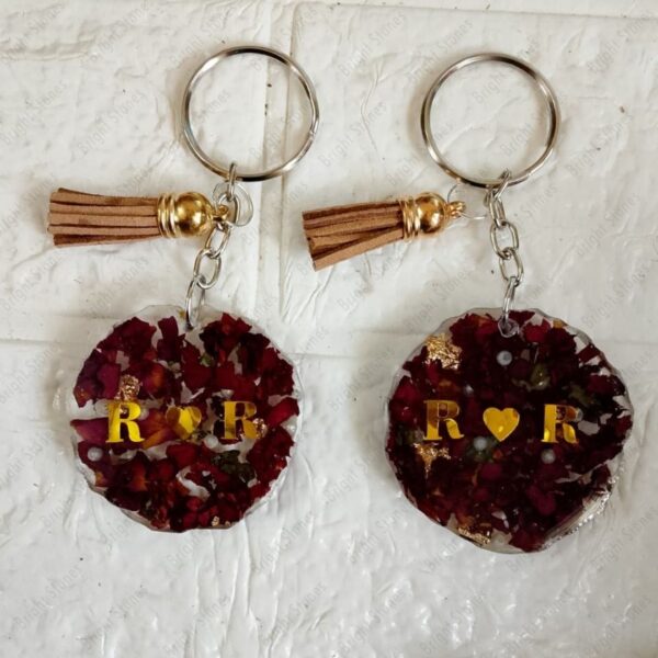 Floral Keychain Set