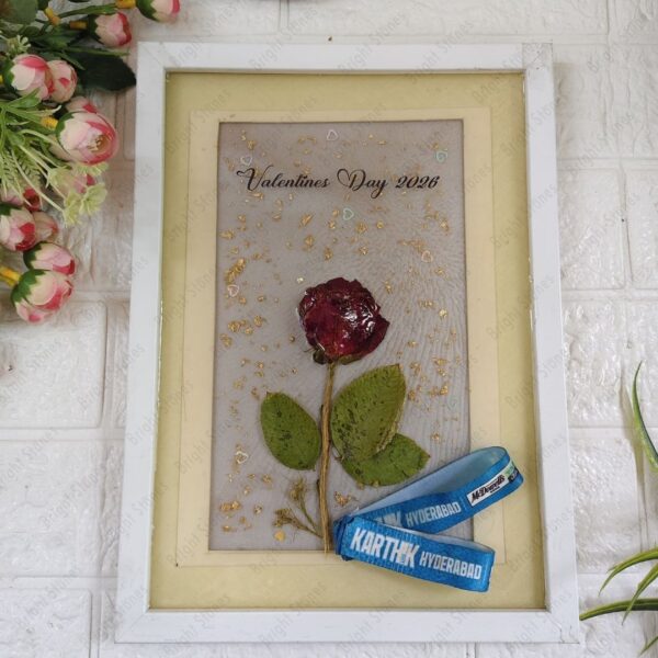 Floral Wooden Frame